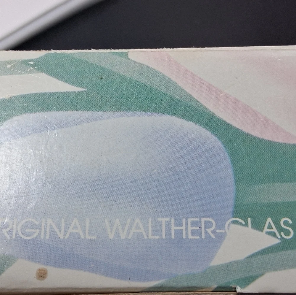 Vintage Walther Gras  Authentic Glass Serving Dish